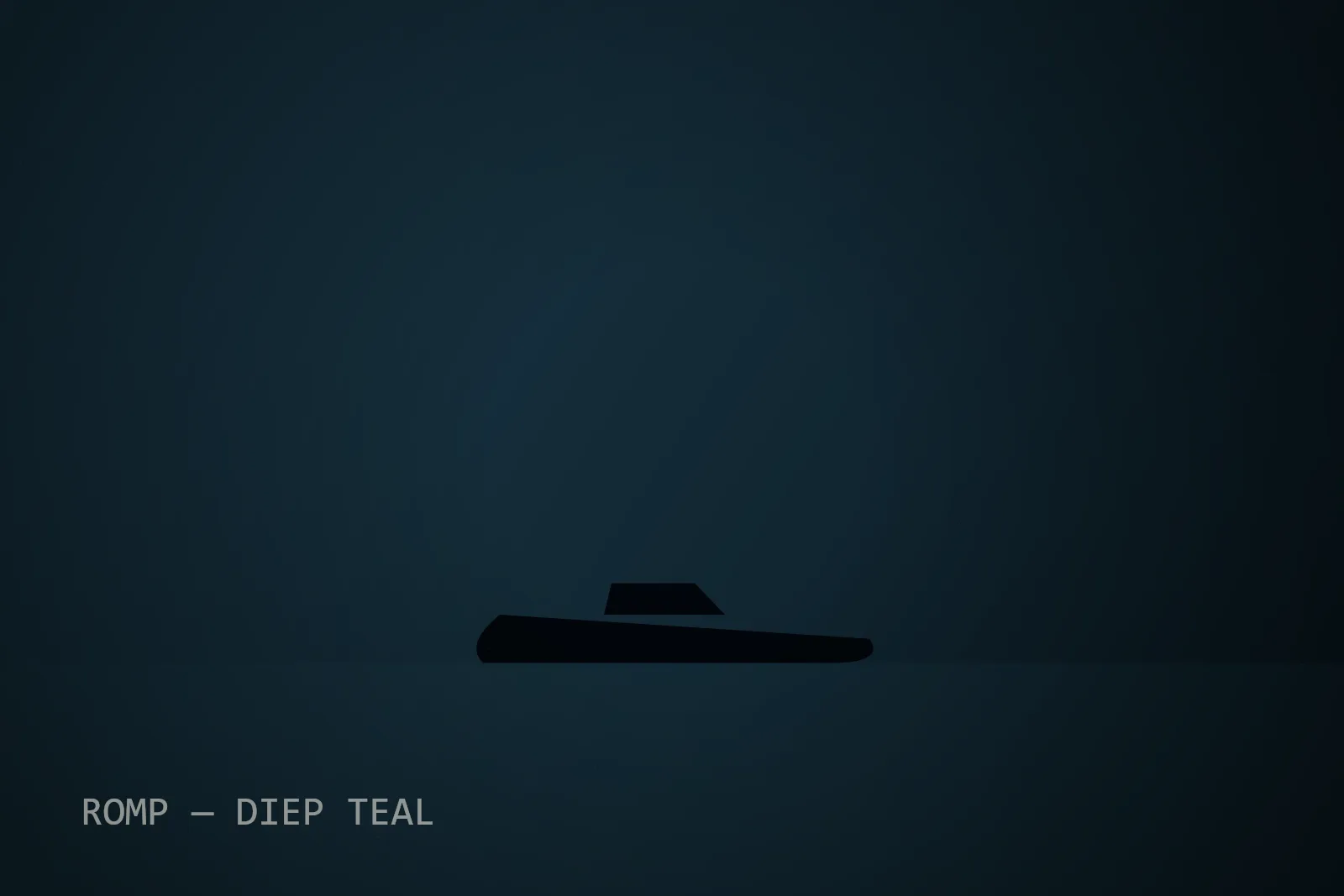 N-52 Stroom, romp in diep teal